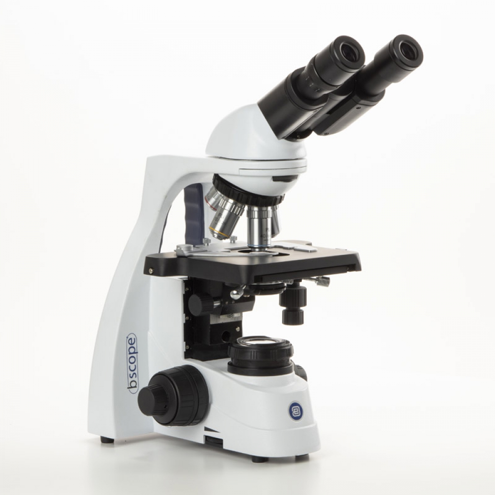 Euromex bScope, bino, Plan 4x, 10x, S40x, S100x oil IOS objectives, 3W NeoLed, 1101-BS.1152-PLi