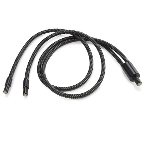 Euromex dual arm flexible light conductor, 100cm Ø 4 mm - LE.5235