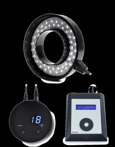 Euromex LED ring light source, digital controller - LE.1981