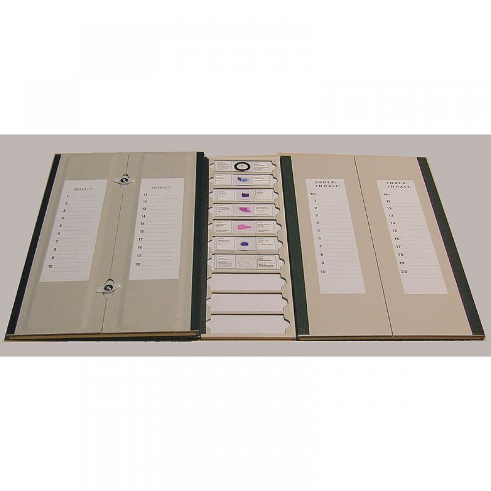 LIEDER PM20V, Map for 20 microscope slides - 121355643