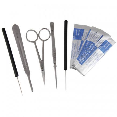 Omegon Microscopy instrument set, 7 parts - 13027523