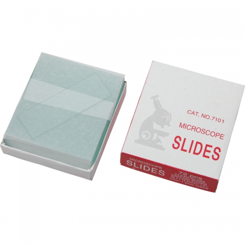 Omegon microscope slides 76x26 mm, ground edges, 50 pcs - 130133306
