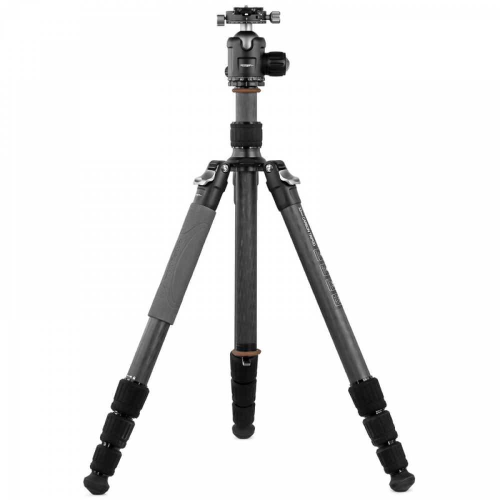 Omegon Pro 32mm Carbon-Dreibeinstativ inkl. Kugelkopf - 380060251