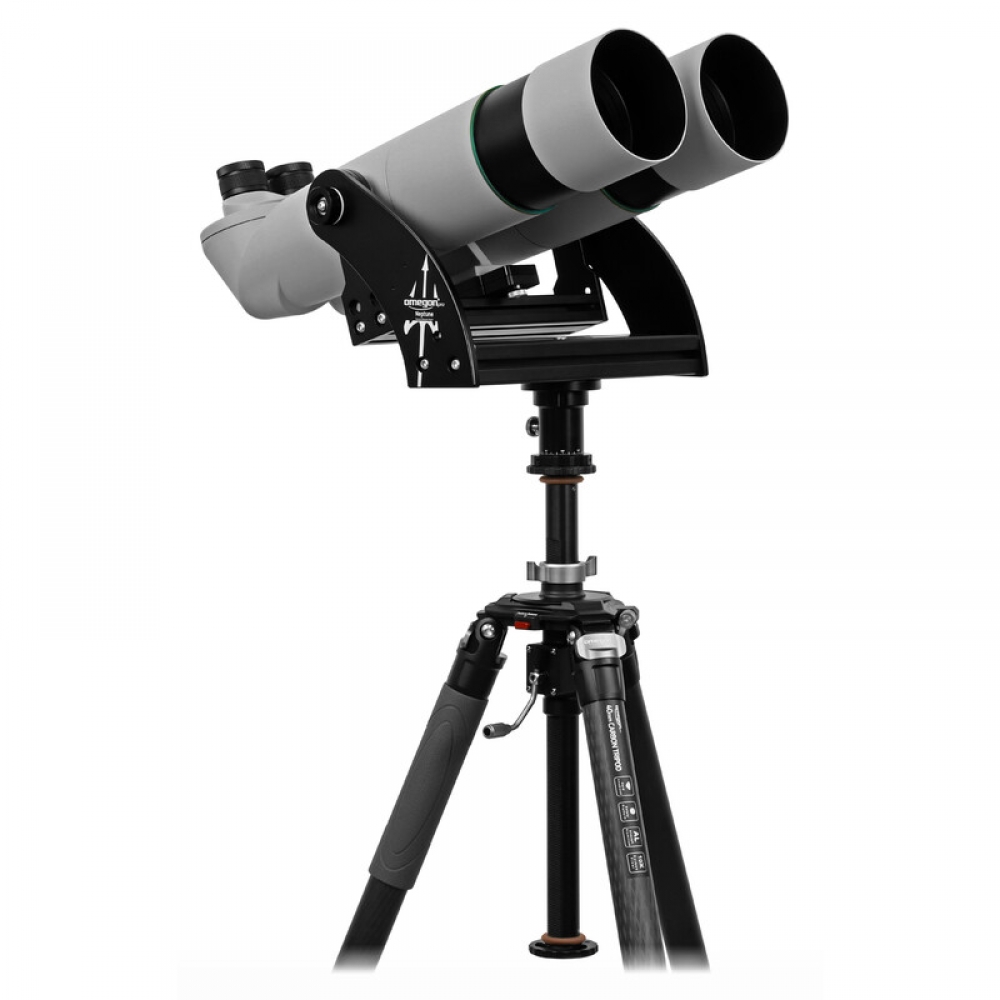 Omegon Verrekijkers Fernglas Brightsky 30x100 45°, incl. vorkbevestiging Neptune met middenkolom en statief - 211069528