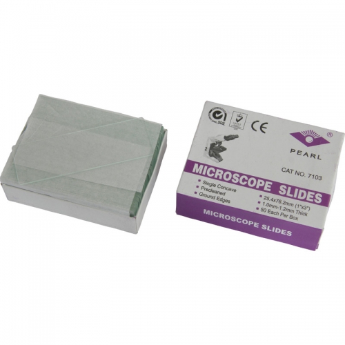 Omegon deep well microscope slides, pk of 50 - 130147437
