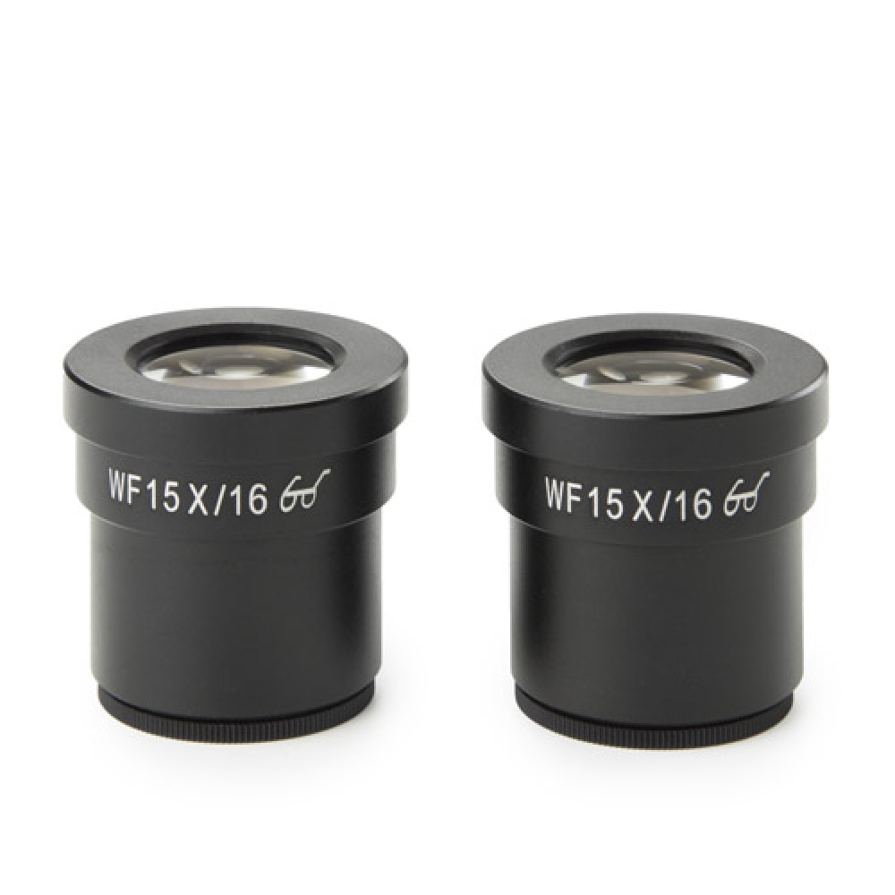 Euromex Pair HWF 15x/15 mm eyepiece for StereoBlue - 1201-SB.6015