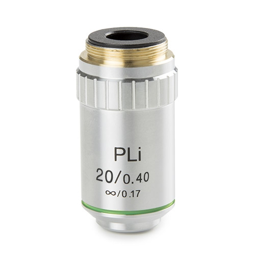 Euromex Plan PLi 20x/0.40 IOS objective. WD 8.8 mm - BS.8420