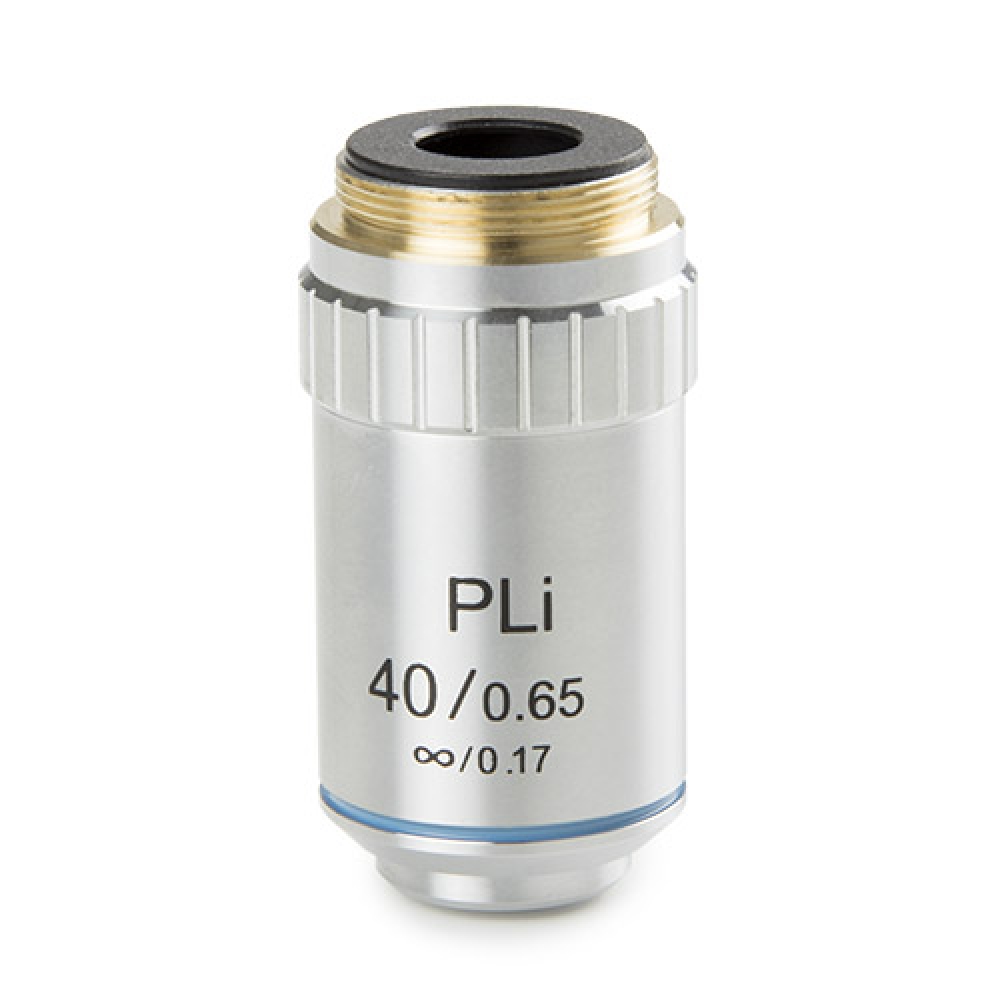 Euromex Plan PLi S40x/0.65 IOS objective. WD 0.66 mm - BS.8440