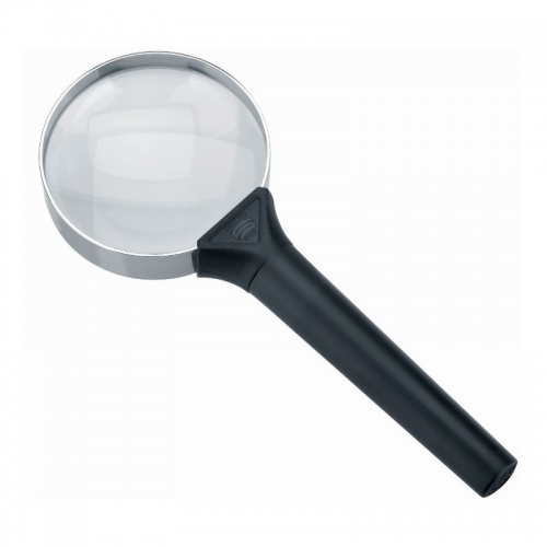 Schweizer Magnifying glass Handlupe Basic-Line CLASSIC, 10D/3,5x/Ø65mm, bikonvex - 140159781