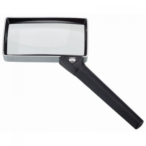 Schweizer Magnifying glass Handlupe Basic-Line CLASSIC, 4D/2x/100x50mm, bikonvex - 140159780