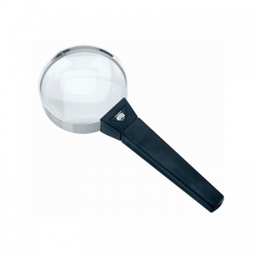 Schweizer Magnifying glass Handlupe Basic-Line FORTE, 10D/3,5x/Ø75mm, bikonvex - 140159788