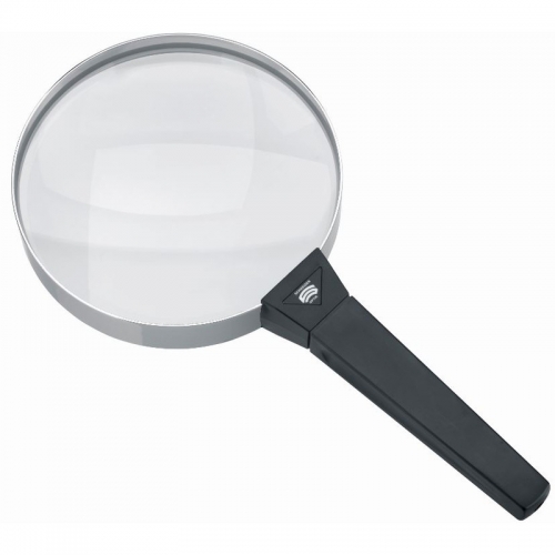 Schweizer Magnifying glass Handlupe Basic-Line FORTE, 4D/2x/Ø120mm, bikonvex - 140159787