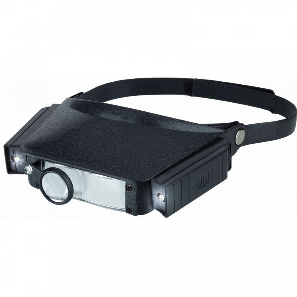 Schweizer Magnifying glass Kopfbandlupe 2x/3x/4x/5x, with light - 141060065