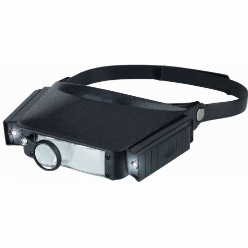 Schweizer Magnifying glass Kopfbandlupe 2x/3x/4x/5x, with light - 141060065