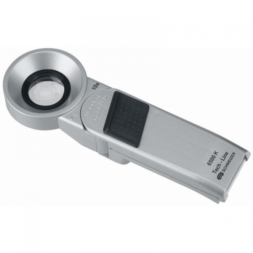 Schweizer Magnifying glass Lupe Tech-Line MODULAR 10x/Ø30mm, aplanatisch, 2700K - 140259950