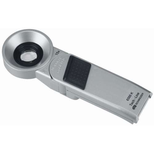 Schweizer Magnifying glass Lupe Tech-Line MODULAR 15x/Ø22,8mm, aplanatisch, 2700 K - 140259948