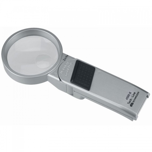 Schweizer Magnifying glass Lupe Tech-Line MODULAR 2x/4x; Ø70/Ø20mm, bifokal, 4500K - 140259942