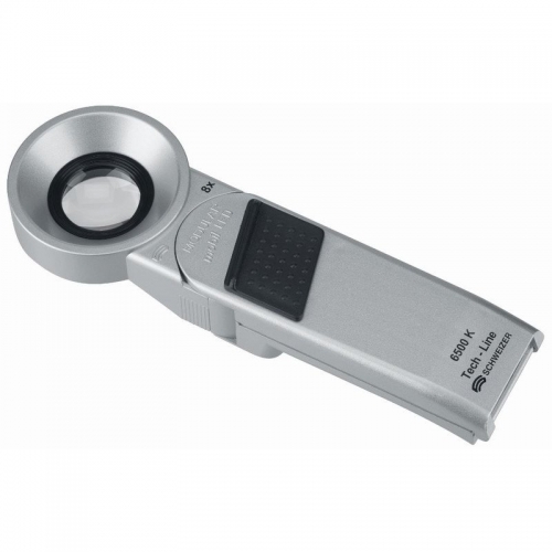 Schweizer Magnifying glass Lupe Tech-Line MODULAR 8x/Ø30mm, aplanatisch, 6500 K - 140259947