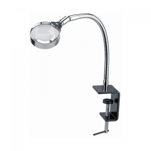 Schweizer Magnifying glass, stand magnifier with table clamp , 3x/Ø75mm - 140660022