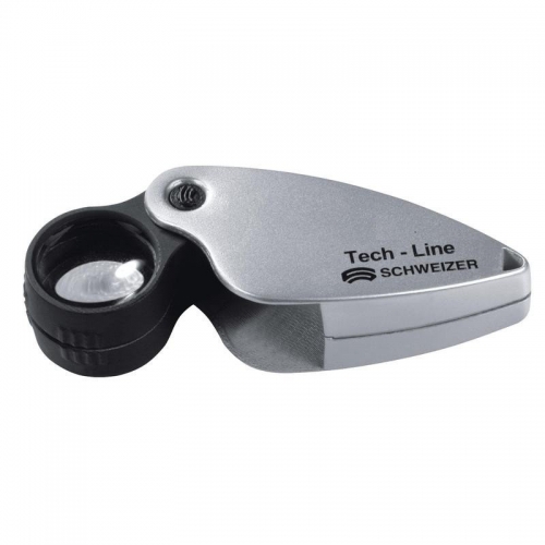 Schweizer Magnifying glass Tech-Line 6X folding magnifier - 140323331