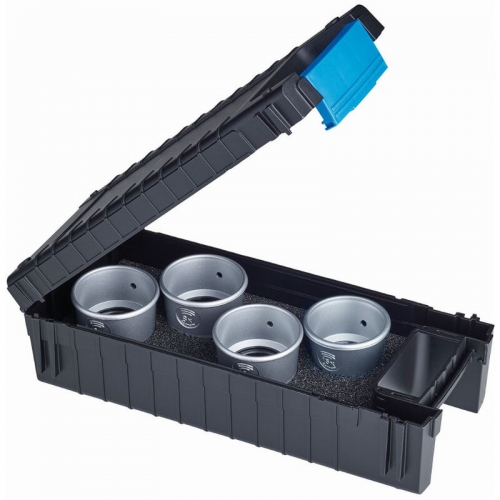 Schweizer Magnifying glass Tech-Line 6X, 8X, 10X, 15X pro watchmaker's loupe set in storage box - 140523348