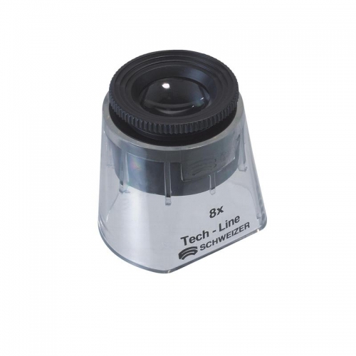 Schweizer Magnifying glass Tech-Line vario-focus 8x mounted magnifier - 140423314