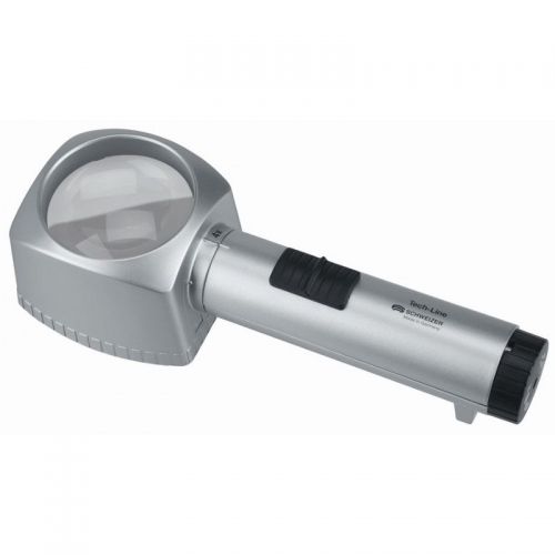 Schweizer Magnifying glass Tischleuchtlupe Tech-Line 6500K, 4x/Ø55mm, asphärisch - 140460078