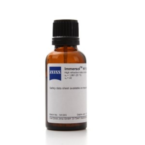 Zeiss Immersion oil Immersol HI ne=1.66 (23°C), oiler 20 ml - 444967-0000-000