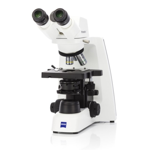 Zeiss Primostar 3 microscope, fix-K, bi, FOV20, 4 pos, D=0, ABBE 0.9, 75x40 - 415501-0061-000